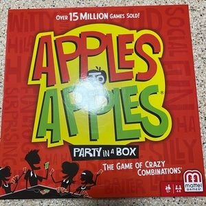MATTEL Apples to apples party in a box the game of crazy combinations 12+